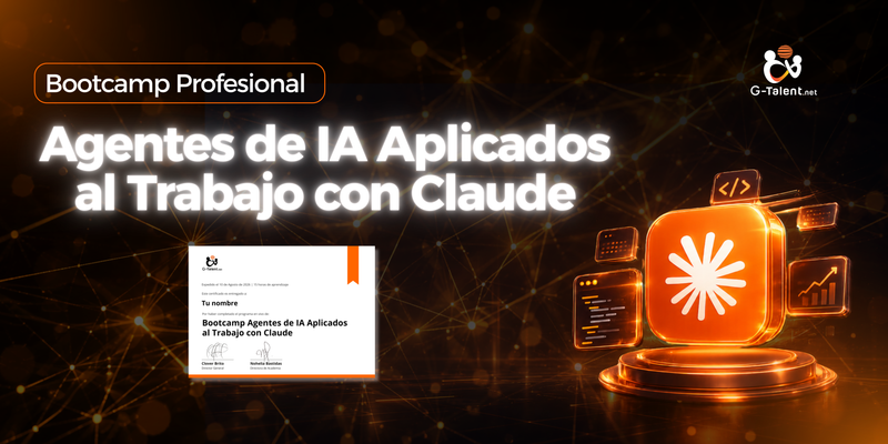Portada Bootcamp Agentes de IA Aplicados al Trabajo con Claude