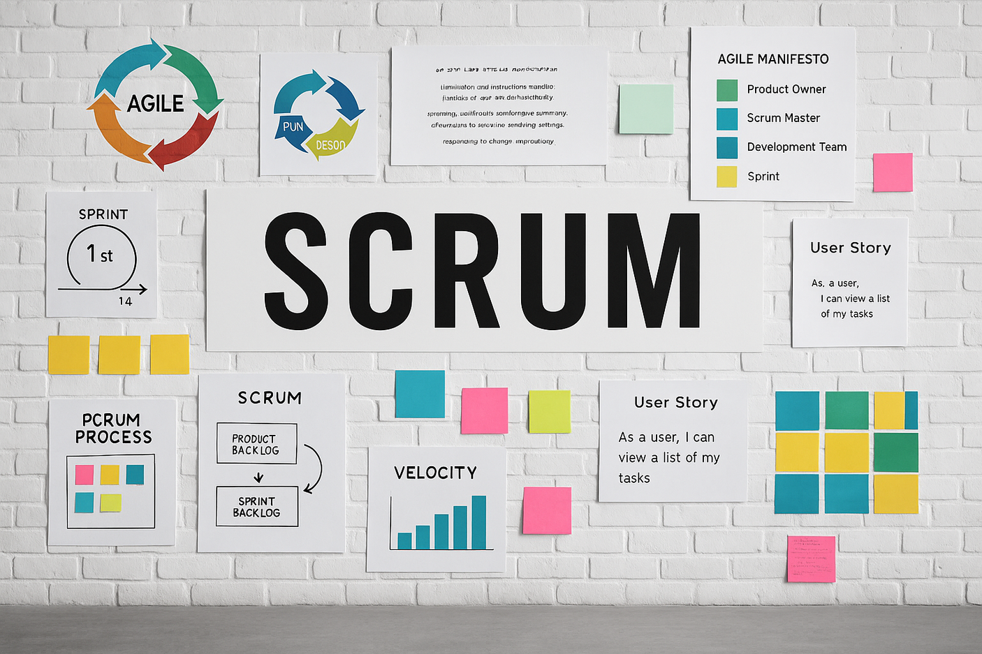 Scrum Master: Managing work teams
